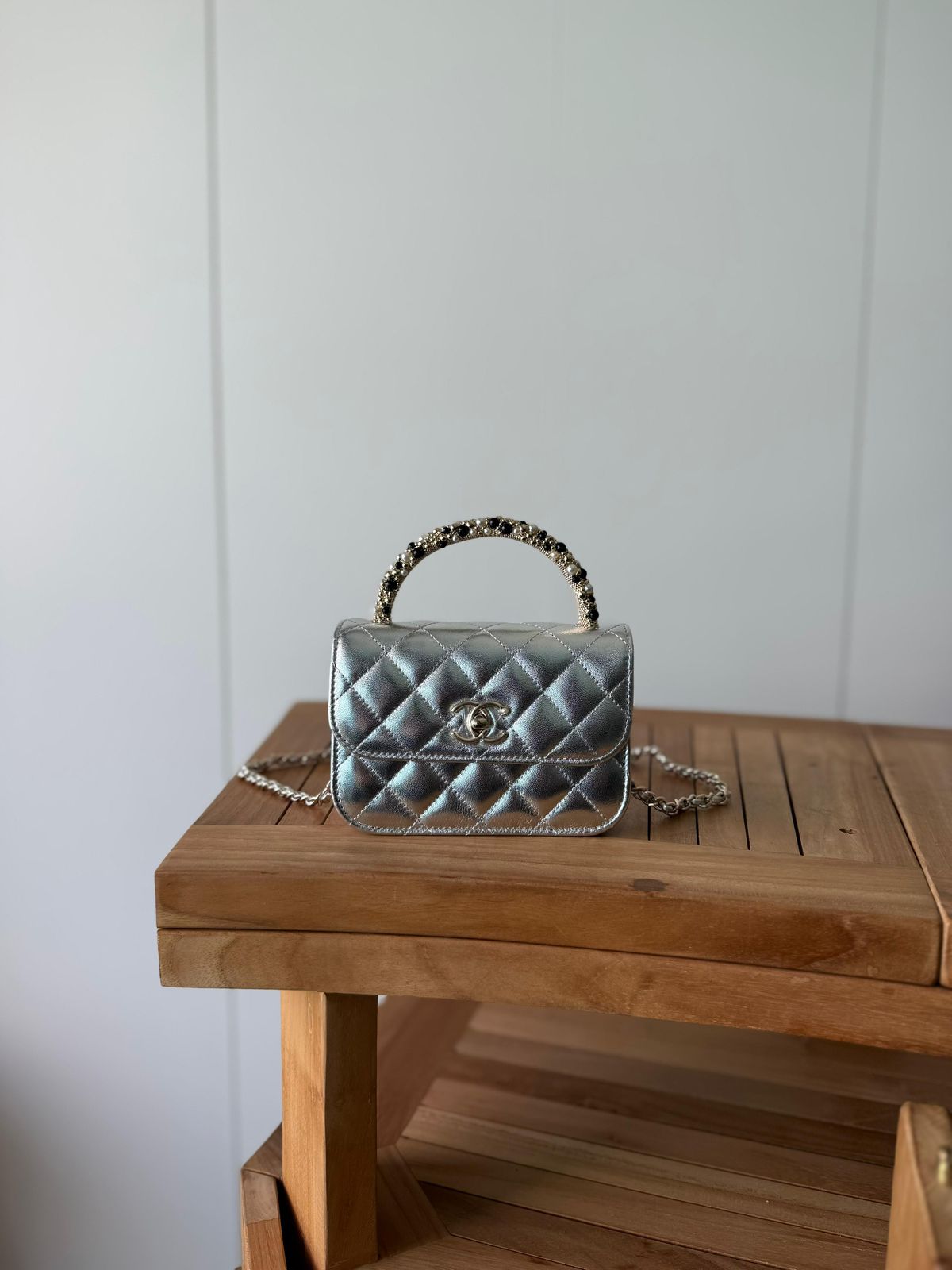Elegant White Mini Bag – Luxury Soft Design | PriveRoyal