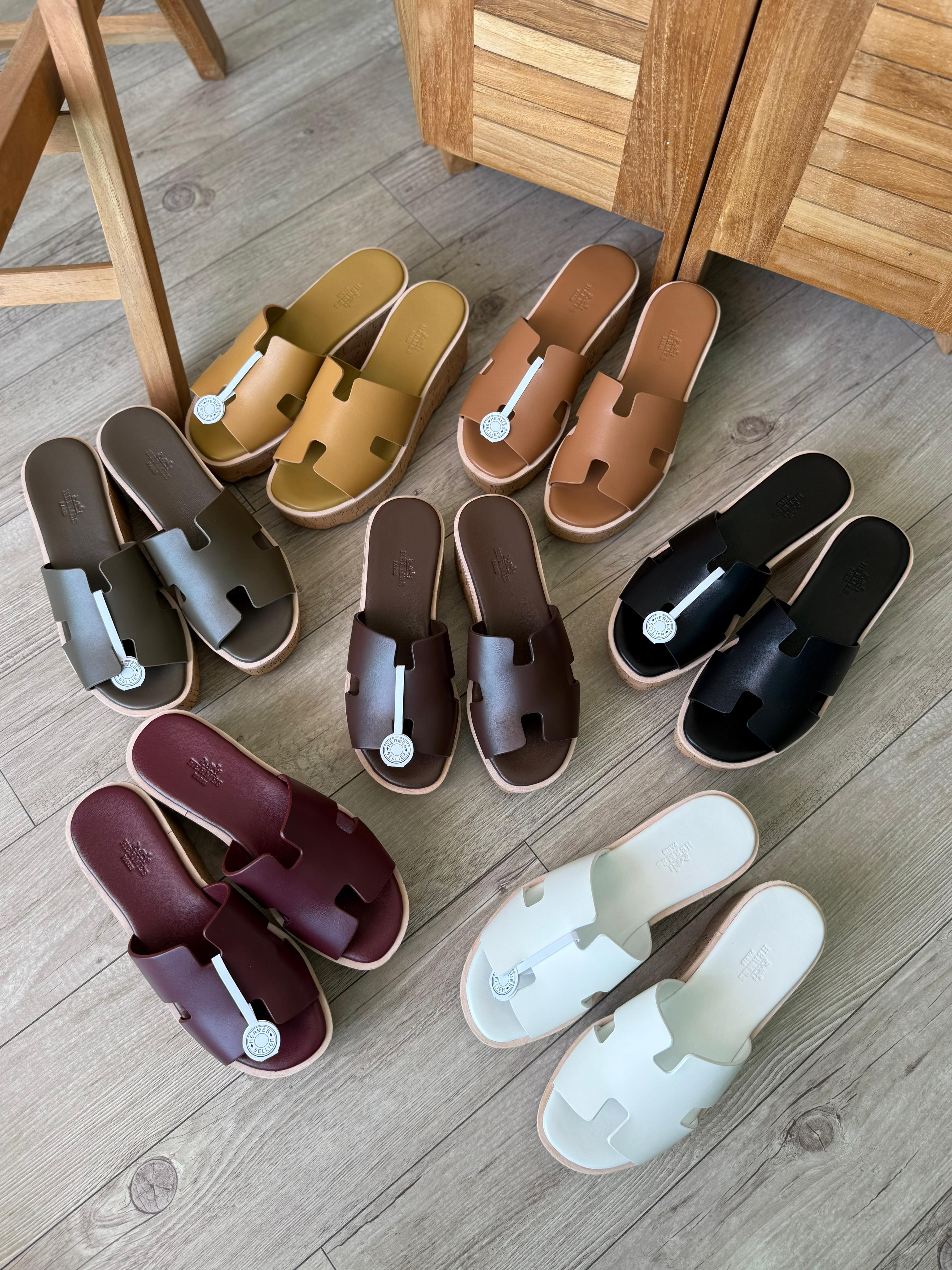 Hermex Luxury Leather Slides – High Quality Comfort Sandals